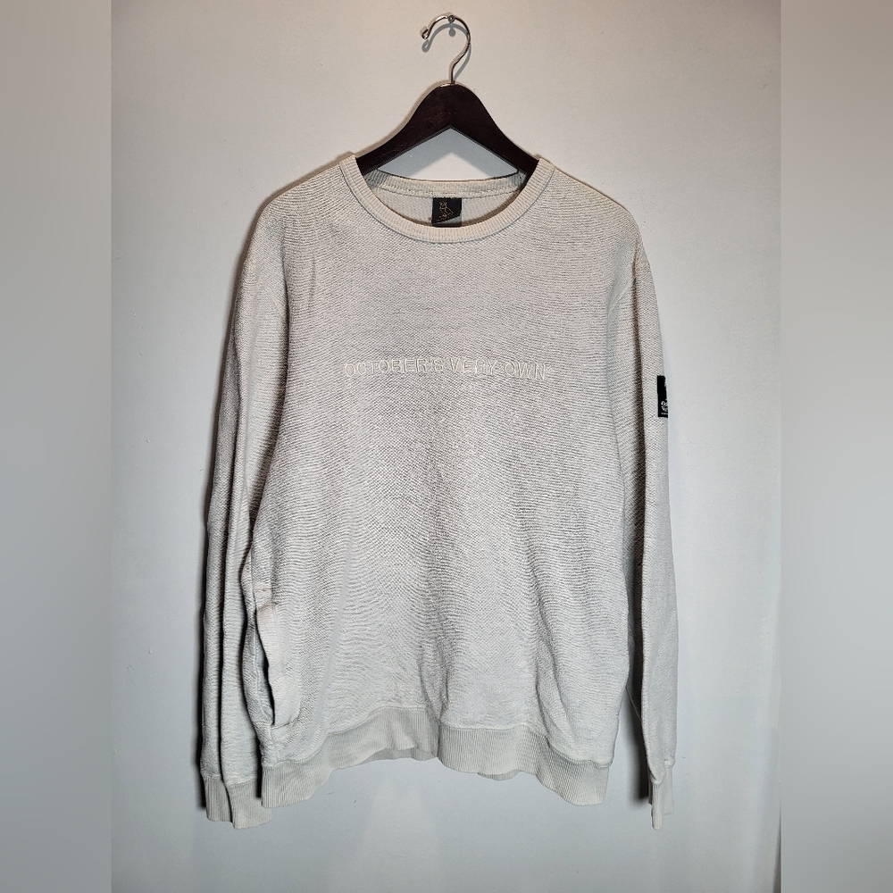 👕🌶 Octobers Very Own (OVO) "Reverse Fleece" Crewneck Sweatshirt